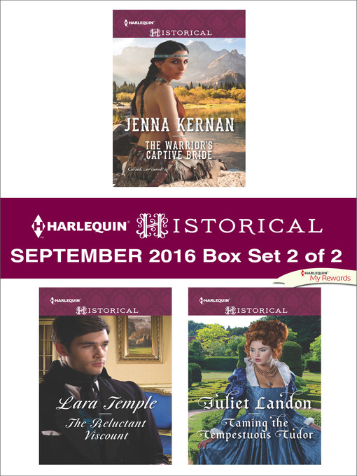 Title details for Harlequin Historical September 2016, Box Set 2 of 2 by Jenna Kernan - Available